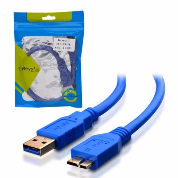 کابل هارد اکسترنال رویال ROYAL USB3.0 30CM