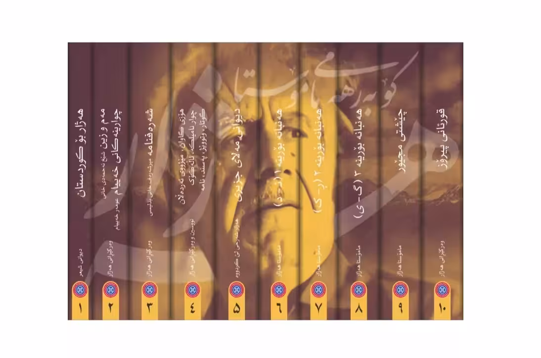 کتاب کو به رهه می ماموستا هه ژار (عبدالرحمن شرفکندی – 10 جلدی )