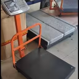 باسکول 200 کیلویی تاشو محک گارددار مدل کیبورد استیل