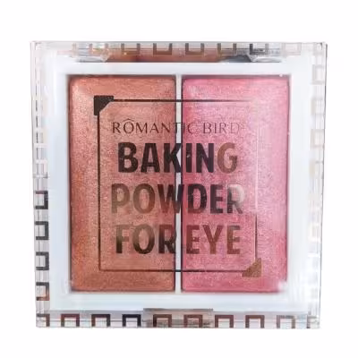 پالت 2 رنگ هایلایتر و رژ گونه دودو گرل DoDo Girl شماره 01