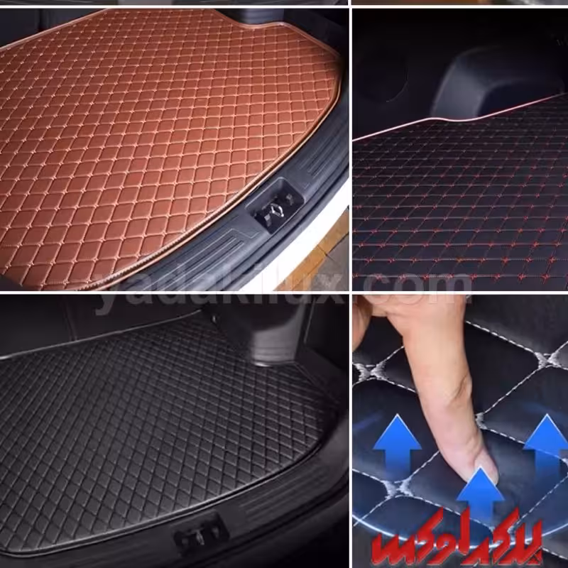 کفپوش گلدوزی صندوق عقب پراید رنگبندی