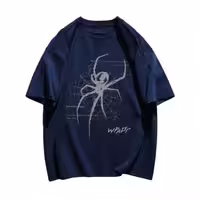 تیشرت لانگ طرح اسپایدر