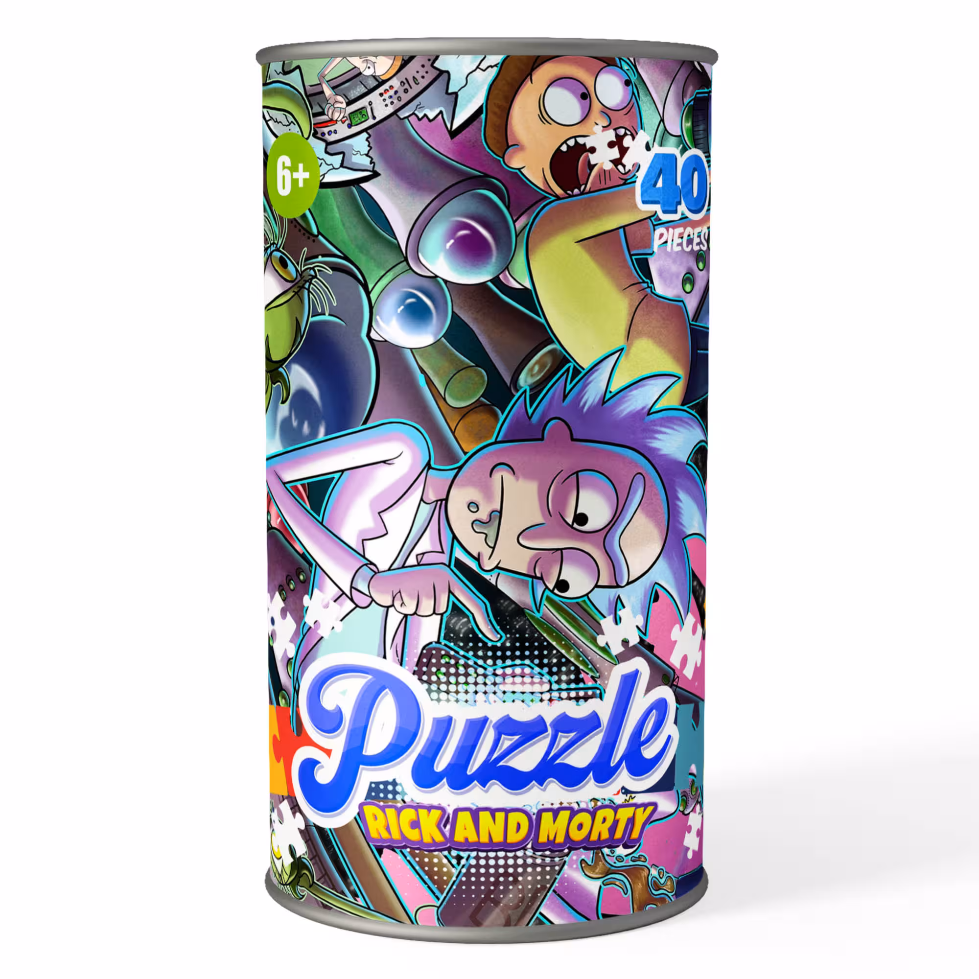 پازل 40 تکه کارتون ریک و مورتی