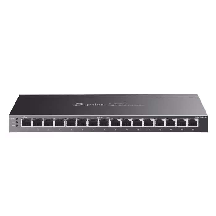 Tplink TL-SG2016P JetStream 16-Port Gigabit Smart Switch with 8-Port PoE - تکنو لینک 148