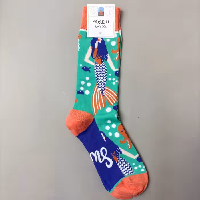 جوراب ساقدار ماکسیو طرح پری دریایی