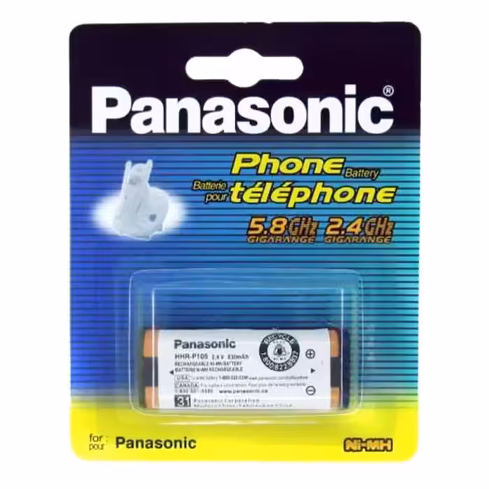 باتری تلفن بی سیم پاناسونیک مدل P105