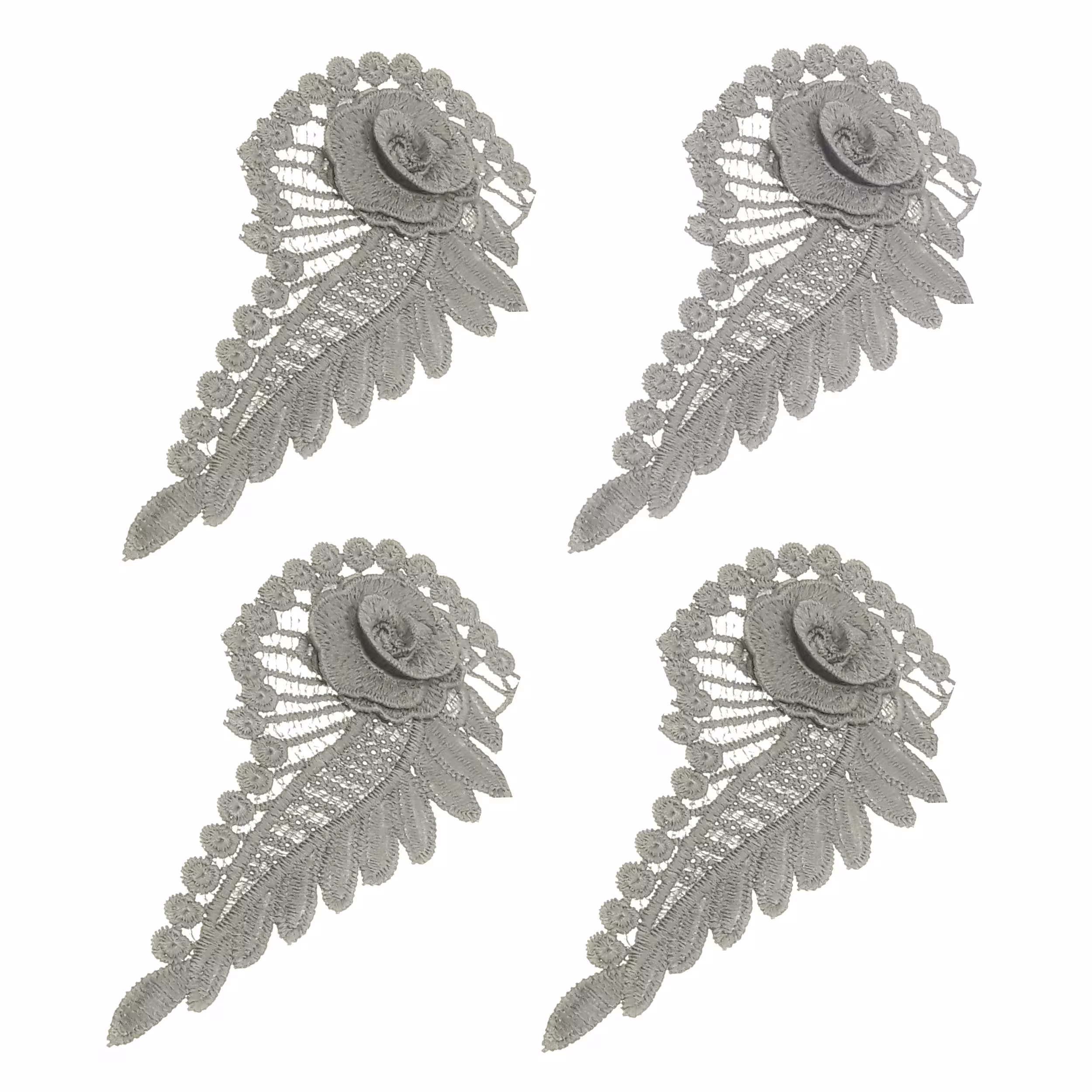 استیکر گل کنفی مدل Y6800 بسته 4 عددی