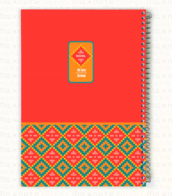 دفتر 100 برگ سیمی کد 3110.طرح 5