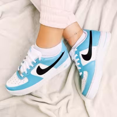 کتانی ایرفورس کاستوم رنگ آبی