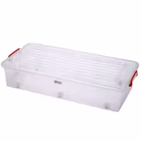 باکس زیر تختی چرخ دار بی رنگ