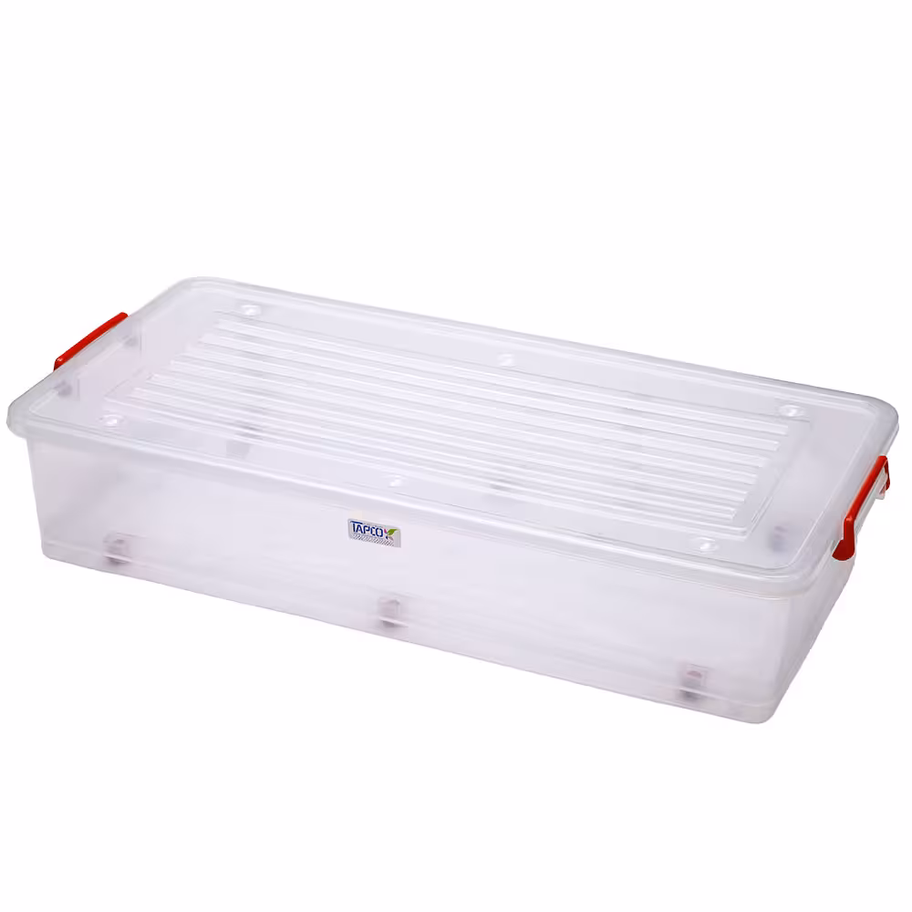 باکس زیر تختی چرخ دار بی رنگ