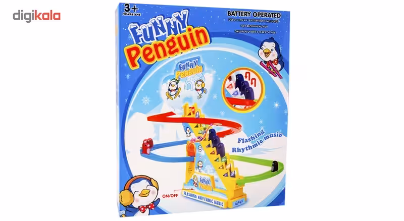 اسباب بازی پله برقی پنگوئن مدلFunny Penguin کد3631