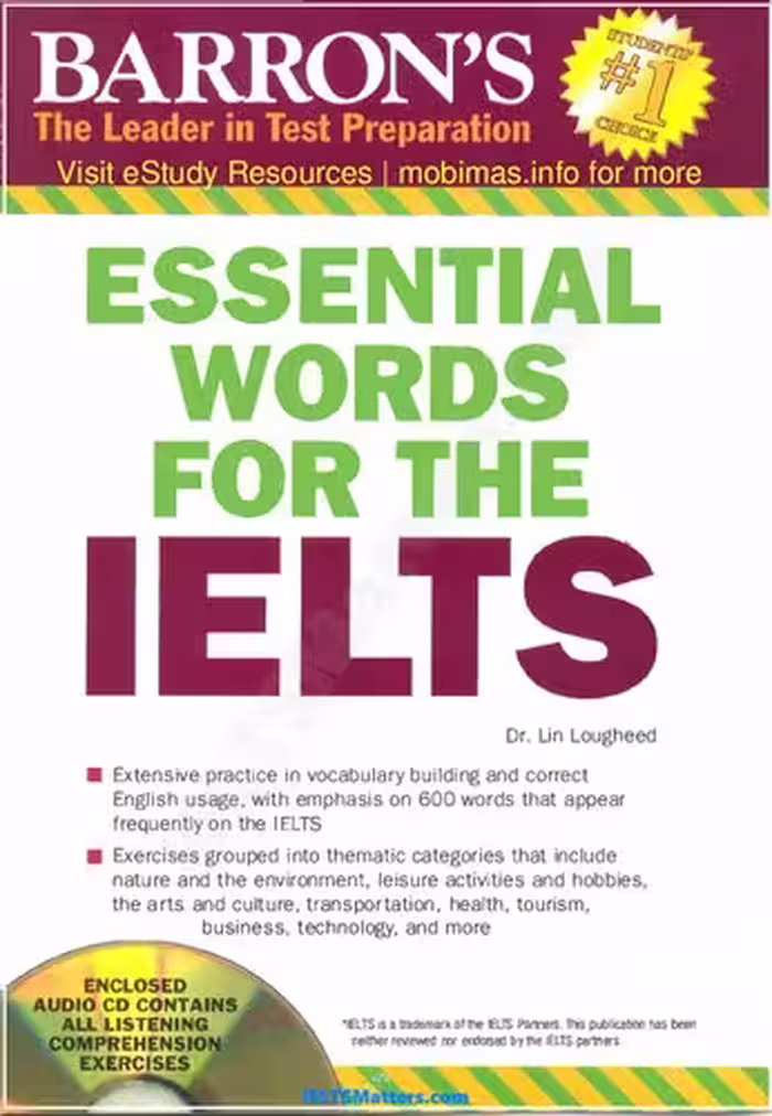 خرید و دانلود نسخه کامل کتاب Essential words For IELTS