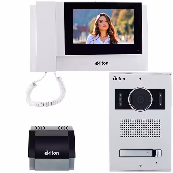 پک کامل آیفون تصویری برایتون مدل 7040 – 1 تا 10 واحدی