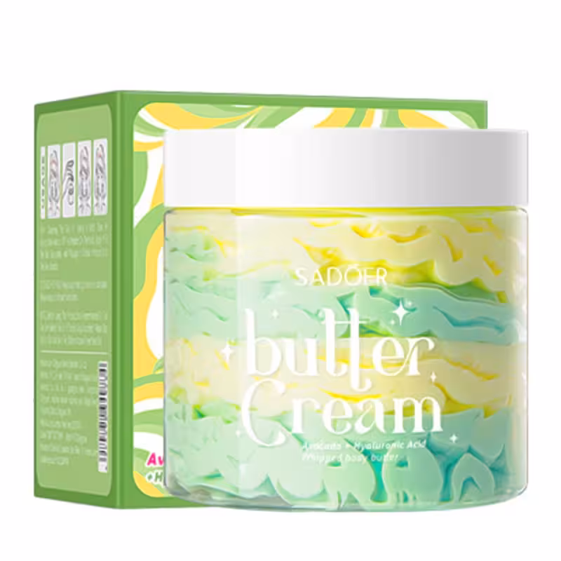 کره بدن سادور Sadoer مدل Butter Cream رایحه Avocado