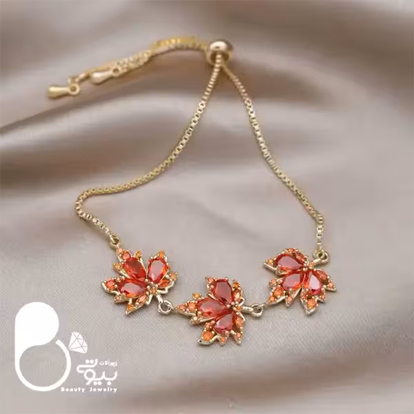 دستبند سه برگ پاییزی کرواتی