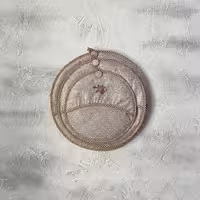 ست 3تایی دمکنی مخمل پرنسا - طرح 91