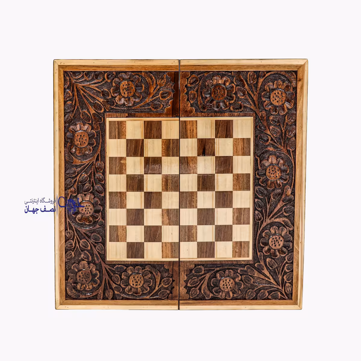 تخته نرد و شطرنج 50 سانتی کد ch51