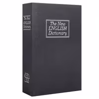 گاوصندوق مدل کتابی طرح دیکشنری قفل کلیدی وزن 1 کیلوگرم | چاوه