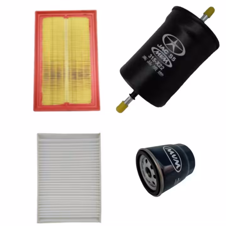 فیلتر هوا مدل J69-1109111 مناسب برای ام وی ام X22 به همراه فیلتر روغن و فیلتر بنزین و فیلتر کابین | کالا مکس