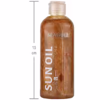روغن برنزه کننده و ویتامینه SPF4  حجم 250 میل اکلیلی سی گل
