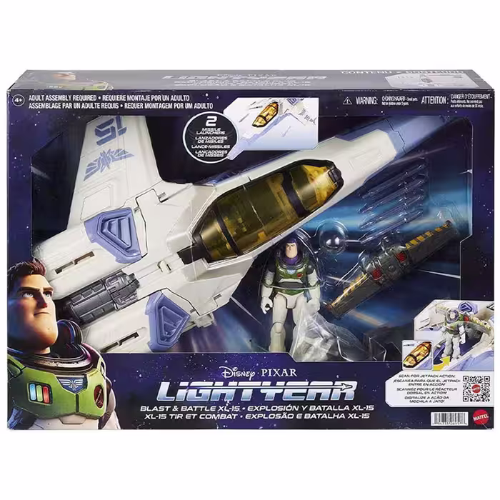 فیگور بازلایتیر Blast N Battle XL-15 Buzz Lightyear کد HHJ56
