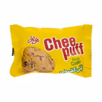 کلوچه کوکی شکلاتی و کشمی چی پف 45 گرمی 28 عددی