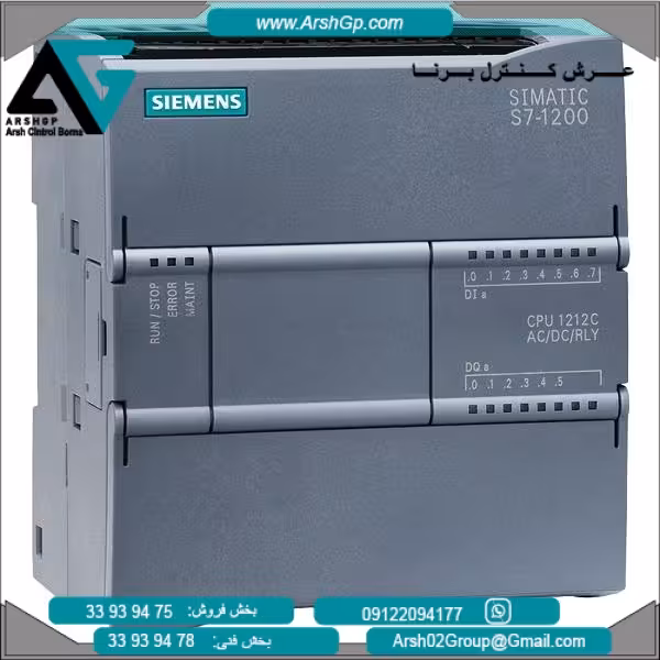 پردازشگر (CPU) مدل CPU 1215C زیمنس DC /DC/DC، از خانواده PLC SIMATIC S7-1200