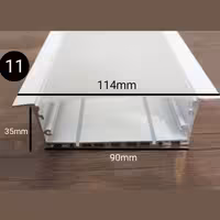 لاینر نوری توکار 9 سانتی متری کد 11