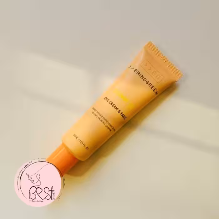 کرم دور چشم و صورت هویج (ویتامینه) برند برینگ گرین