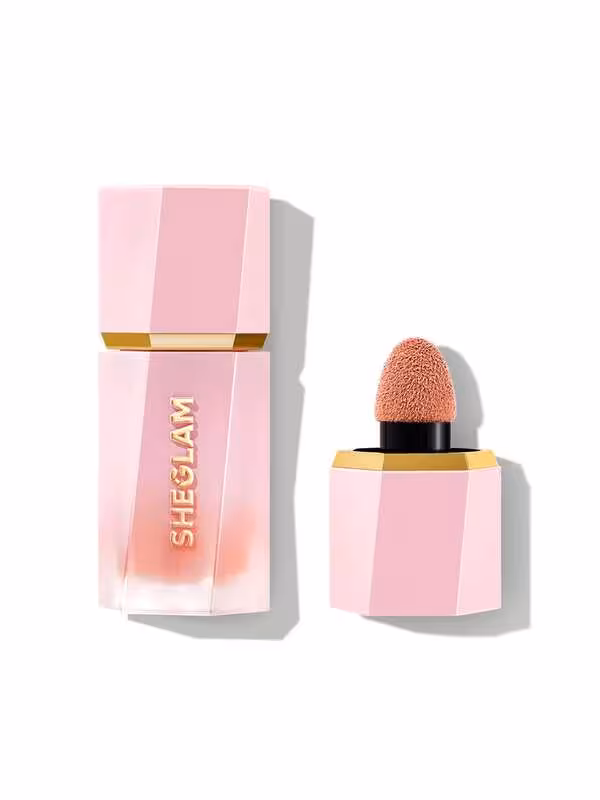 رژ گونه مایع مات  Color Bloom Liquid Blush-Coral Glow شیگلم SHEGLAM
