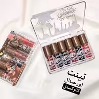 پک تینت لب 6 عددی شکلاتی کالر کاستل