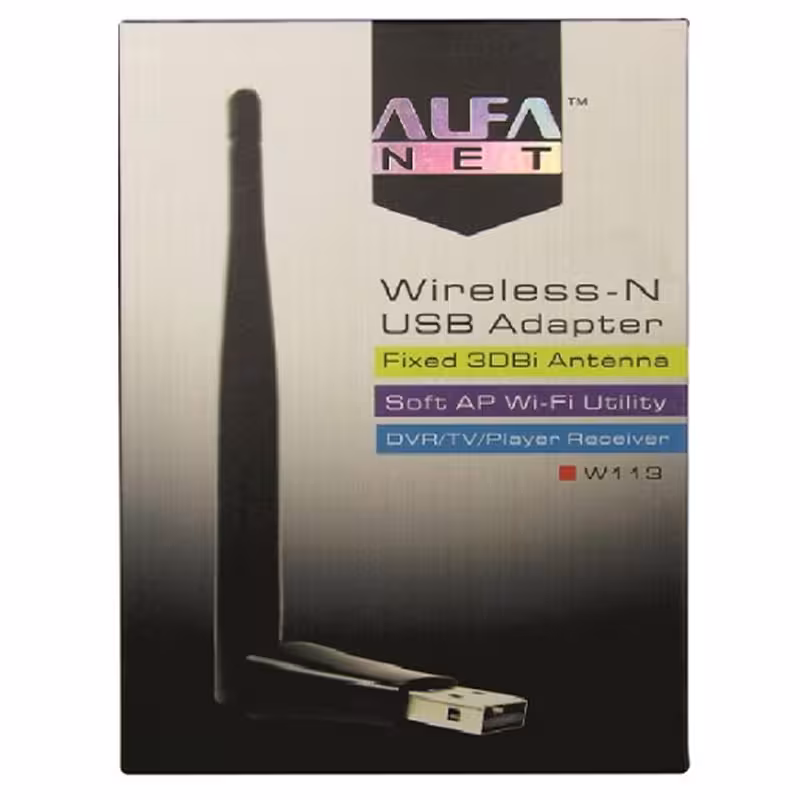 کارت شبکه وایرلس آنتن دار KAISER W113 ALFA