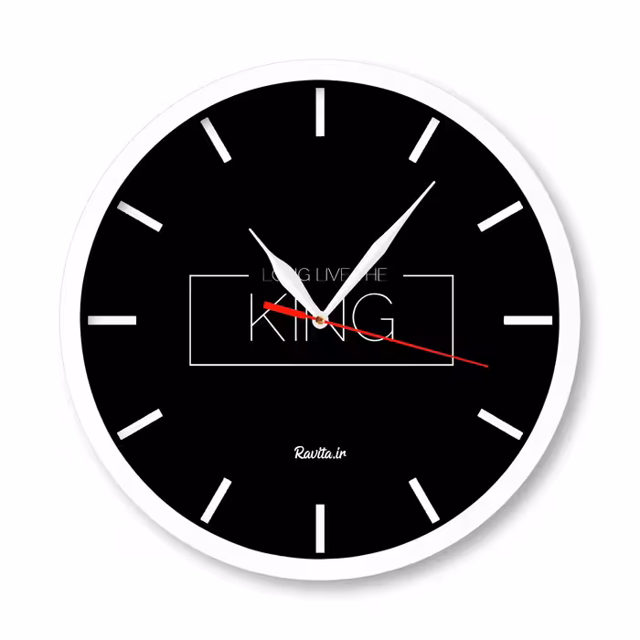 ساعت‌های دیواری راویتا طرح پادشاه 3115