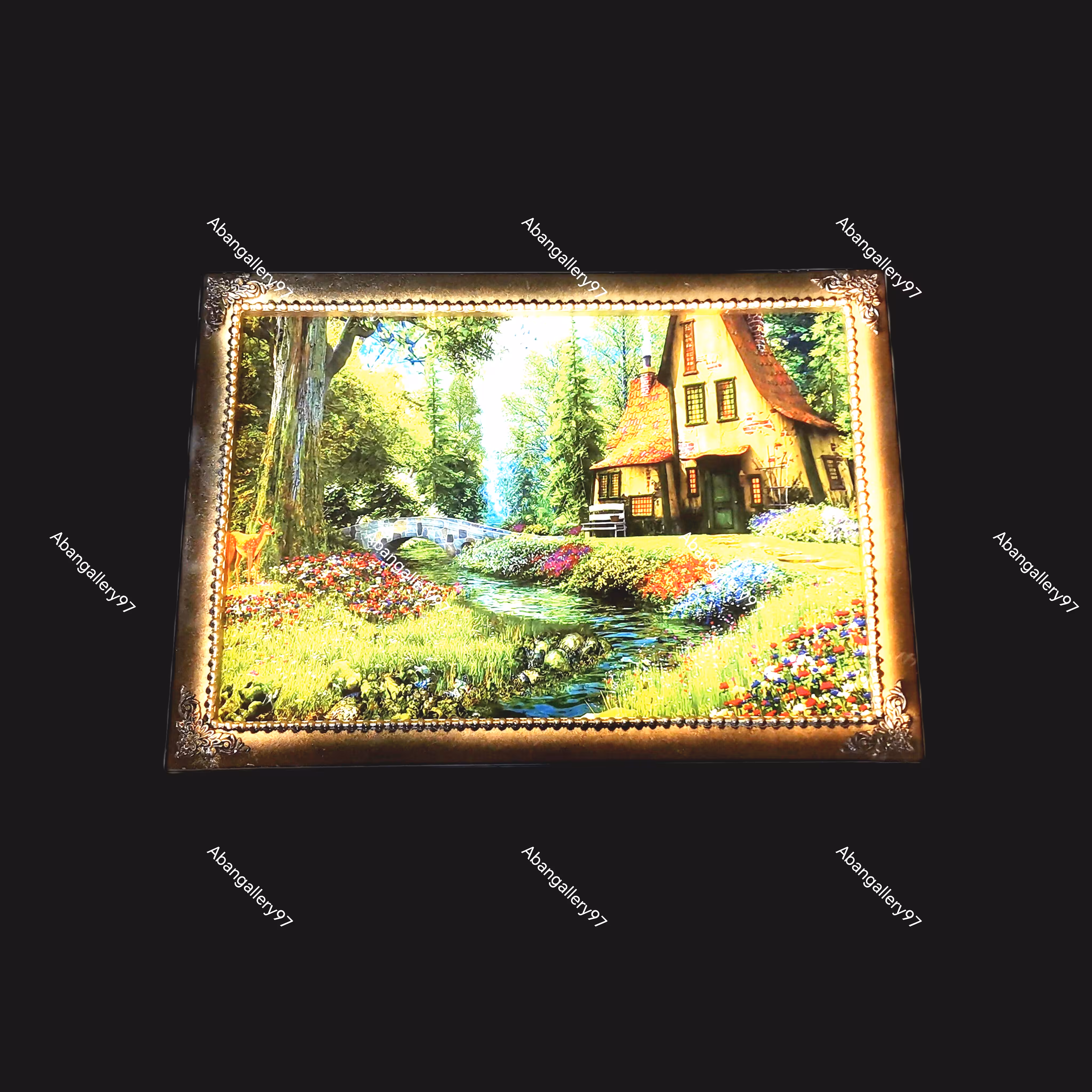 تابلو مخمل 74*54