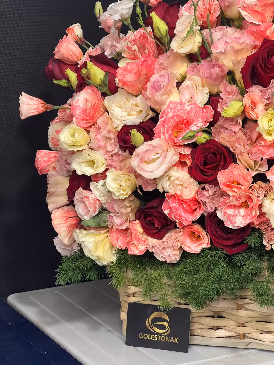 باکس گل طبیعی لیسین