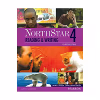 NorthStar 4 Reading and Writing 4th رحلی بزرگ چاپ رنگی باکیفیت