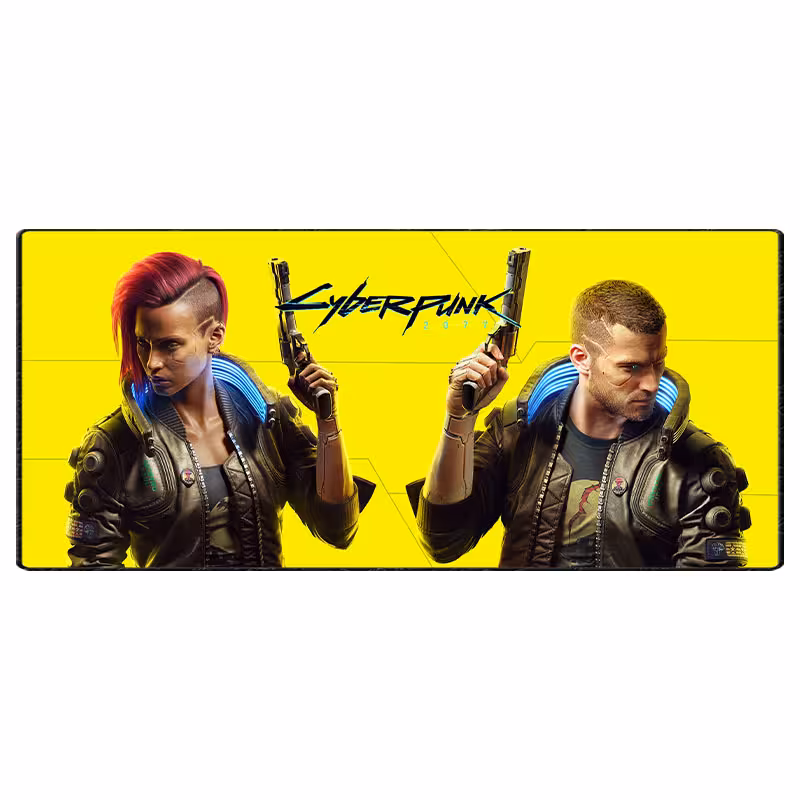 ماوس پد گیمینگ طرح Cyberpunk 2077