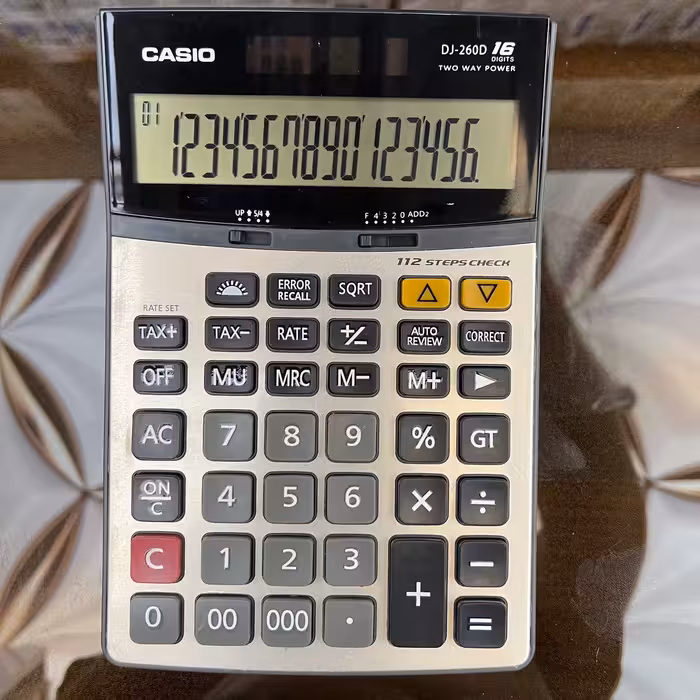 برند کاسیو(های کپی) مدل،DJ-260D(فروش به صورت تکی و عمده)