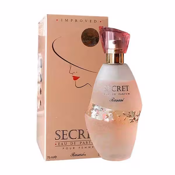 عطر ادکلن زنانه سکرت رصاصی اورجینال ماه بانو (75میل)