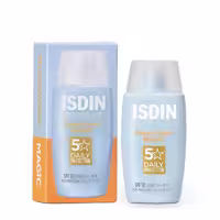 ضدآفتاب بی رنگ ایزدین فیوژن واتر Isdin Fusion Water SPF50 حجم 50 میلی لیتر طرح جدید تولید 2024