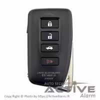 قیمت قاب ریموت فابریک خودرو لکسوس NX چهاردکمه
