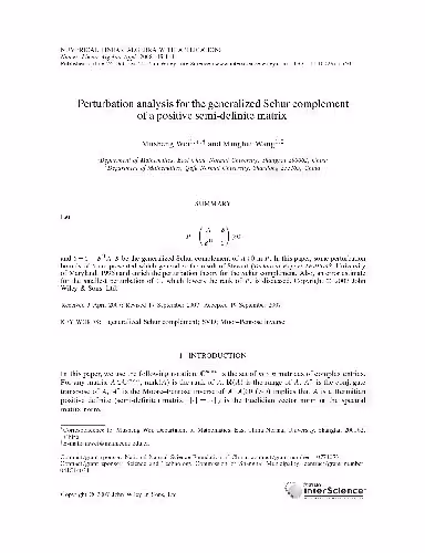 خرید و دانلود نسخه کامل کتاب Numerical Linear and Applications (No. 1, 2008)