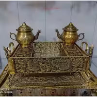 منقل حکاکی درشت، ساخت اصفهان، سلطنتی با کیفیت بالا و درجه یک