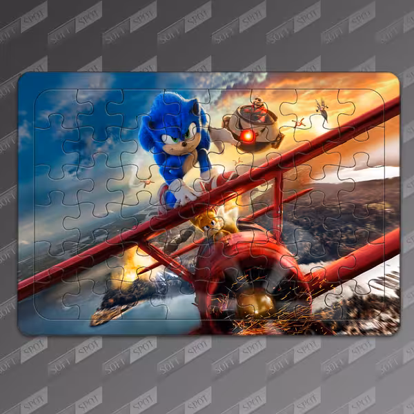 پازل طرح Sonic the Hedgehog PZL-11