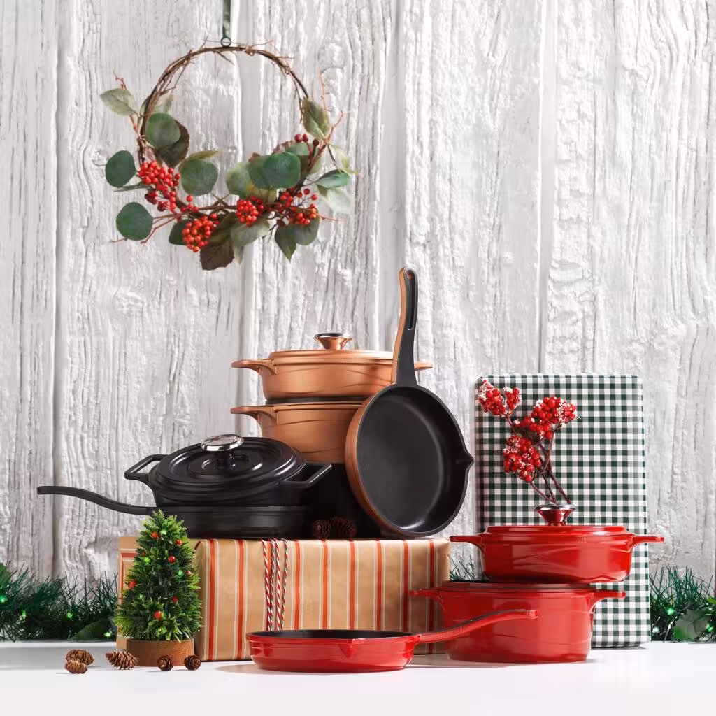 سرویس قابلمه 5 پارچه گرانیتی مینی برند شفر schafer