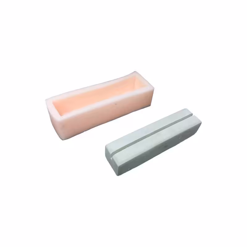 قالب سیلیکونی جا آینه مستطیل 19*4ارتفاع 4سانت