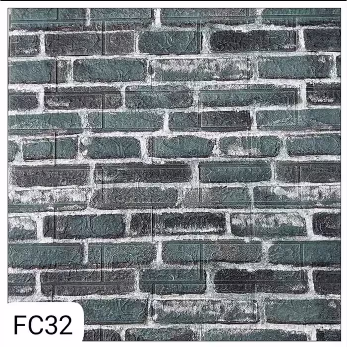 دیوارپوش فومی پشت چسبدار کد FC32 ابعاد70در70 cm ضخامت 5میل (پس کرایه)