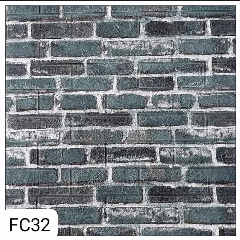 دیوارپوش فومی پشت چسبدار کد FC32 ابعاد70در70 cm ضخامت 5میل (پس کرایه)