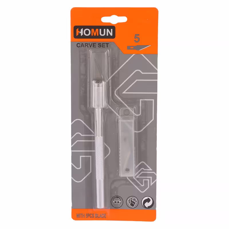 کاتر همراه با تیغ هومان Homun (در رنگهای مختلف)